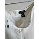 Lafayette 148  white wide leg flair linen pants sz 6 Photo 2