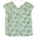 Tracy Reese  Womens Silk Blend Boho Floral Printed Peter Pan Collar Blouse Size P Photo 0