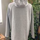 Nike  Sportswear Tech Fleece OG Gray Women’s Hi Low Zip Up Hoodie - M Photo 2