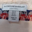 Katherine Barclay  MONTREAL RED, WHITE, BLUE STRIPE TEXTURED MINI PENCIL SKIRT Photo 2