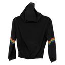 Baby Girl Kidcore Rainbow Windbreaker Jacket Y2k Size XS Photo 1