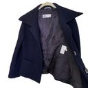 Max Mara  Wool Angora Pea Coat Jacket Photo 2