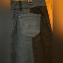 Lane Bryant Glamour X  Blue Colorblock Denim Jean Straight Pencil Skirt Size 16 Photo 2