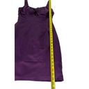 Bisou Bisou  Women Size 4 Purple Party Dress Bodycon Built-in Bra Satin H1-668 Photo 7