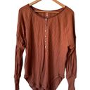 Free People Movement Free People Bella Layer Slouchy Oversized Ribbed Long Sleeve Tunic Top Size M Photo 3