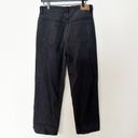 Madewell  Jeans Womens Low-Slung Straight Leg Button Fly Kent Wash Black Size 28 Photo 6