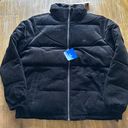 Levi's  Ladies' Corduroy Puffer Jacket Sz L Black Brand New Photo 2