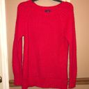 American Eagle Jegging Sweater Red Medium Photo 1