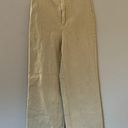 Princess Polly Cream Linen High Waisted Wide Leg Pants Photo 3