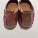 Bella Vita Women's Size 7N  NWB Multi-Color Striped Fabric Slip On Loafers Photo 4