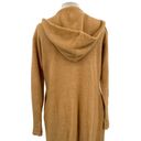 Everlane  The Cozy Stretch Duster Cardigan Caramel Camel Tan Size XXS **Flawed Photo 9