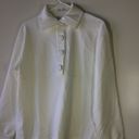 Rebecca Taylor  French Terry pull over long sleeve sweartshirt white Photo 2