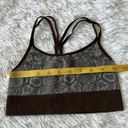 Spiritual Gangster  Yoga Sports bra brown snakeskin pattern size XS/S NWOT Photo 1