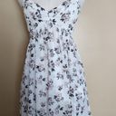 Hollister White Floral Mini Dress, Women's S Photo 7