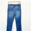 Good American  Good Classic Straight Leg Jeans in Blue280 Photo 5