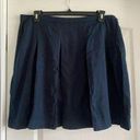 Lands'End Land’s End School Uniform Skirt Navy Pleated Women’s Size 16 Photo 0