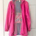 Nike  Vintage 90s Hot Pink Purple Stripe Packable Fannypack Windbreaker Jacket L Photo 12