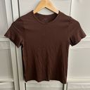 SKIMS  Soft Smoothing Seamless T-Shirt in Cocoa Photo 0