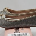 Juicy Couture  Farrah Ballet Flats Shoes Women's Size 8 Gold Bling Slip On Photo 7