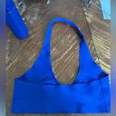 Free People Intimately  blue halter bralette size small Photo 5