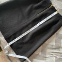 Kate Spade  Black Tweed High Waist Pencil Mini Skirt Size 0 Photo 6