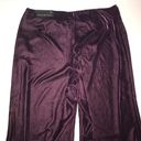 Chico's Chico’s Pants Black Label Purple Velvet Wide Leg Pants Sz US 4 (Chico’s 0) NWT Photo 7