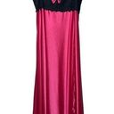 Women's Lace Fuchsia Pink & Black Cami Night/Sleep Dress Size Small Photo 0