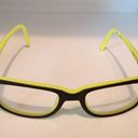 Nike  Yellow & Black Prescription Glasses Frames, Case, & Cleaning Cloth Photo 2