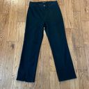 J. McLaughlin  black high rise slit front jeans size 8 Photo 2