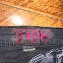 Tripp NYC  gothic black acid wash vintage size 1 jeans Photo 2