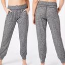 Sweaty Betty  Gary Cropped Yoga Jogger Pants in Grey Marl Size Small Photo 0