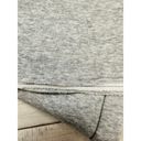 Reebok  Studio High Waisted Wide Leg Cropped Sweatpants Heather Grey Small Photo 9