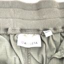 Athleta  Nylon Hiking Outdoor Jogger Pants Gorpcore Olive Green size 4 Photo 6