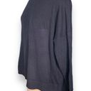 Athleta Athletea Highland Crossback Sweater Open Back Black Pullover Long Sleeve Knit XL Photo 6