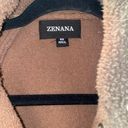 Boutique Brown Fur Button Up Coat Size XS Photo 1
