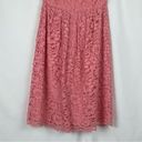 David's Bridal David’s Bridal Coral Lace Halter BalletCore Party Event Dress NWOT Size 2 Photo 5