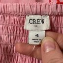 J.Crew  factory Squareneck tiered starfish and lobster print midi dress pink sz 4 Photo 12