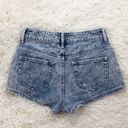 Roxy  lace front acid wash jean shorts size 1 Photo 1