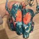 Guess NEW  Taraji Printed Wedges Sz 10 Photo 8