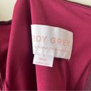 Birdy Grey  Gwennie Bridesmaid Dress in Chiffon Cabernet Size Large NWT Photo 6