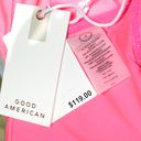 Good American Women’s Pink Sparkle One Piece Swimsuit Photo 9