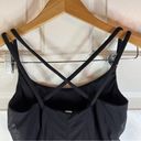 Lululemon  Athletic Black Tank with Mesh Panels Size Small See Measurements Photo 5