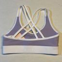 Wilo the Label Women's Sport Bra & Rib Swift Short Set XS Lilac Workout Athletic Purple Photo 5