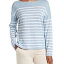 360 Cashmere NWT Maggie Striped Cotton Sweater Photo 0