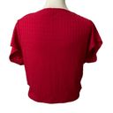 Madison & Berkeley  Women's  Top Size XXL Ribbed Capped Sleeve Shirt. LTOP752 Photo 3