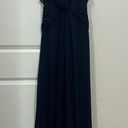 Badgley Mischka  Navy Blue Petunia Gown Size 4 US $795 Photo 1