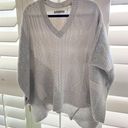 All Saints Cable Knit Wool Poncho Sweater Photo 0