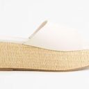 Abercrombie & Fitch Straw Platform Heels Photo 0