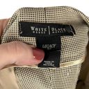 White House | Black Market WHBM Womens Size 8R Legacy Fit Flare Leg Dress Pants Career Beige Black Mid Rise Photo 4