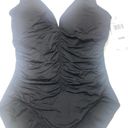 Coco reef  black vneck underwire one piece swimsuit Photo 3